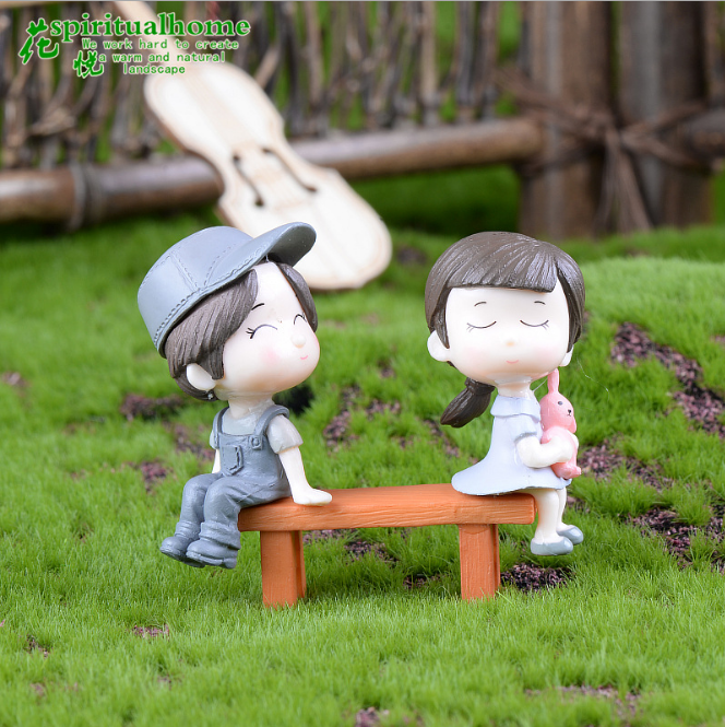 3pcs/Set Vintage Blue Mini Mushroom House Miniature Mini Craft Fairy Garden Micro Landscaping Decor Home Decoration Accessories: Creamy White