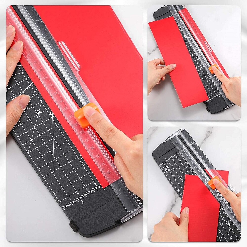 A4 Paper Cutting Machine Precision Paper Photo Trimmers Cutter Art Trimmer Photo Scrapbook Blades DIY Office Home Stationery