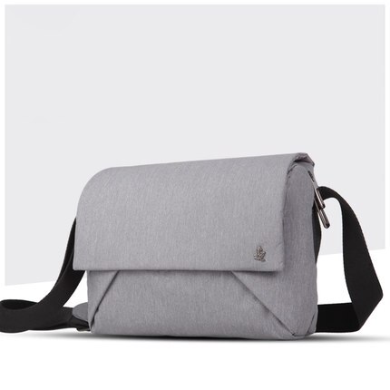 CAI 6 farben Umschlag Messenger Schulter Tasche Kreuz-körper Paar Mini Tablet Taschen für Teenager Jungen Mädchen Handtaschen geldbörsen: Mustard Gray