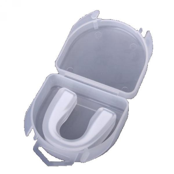 Clear Teeth Protector Mouth Guard Piece For Boxing Free Size