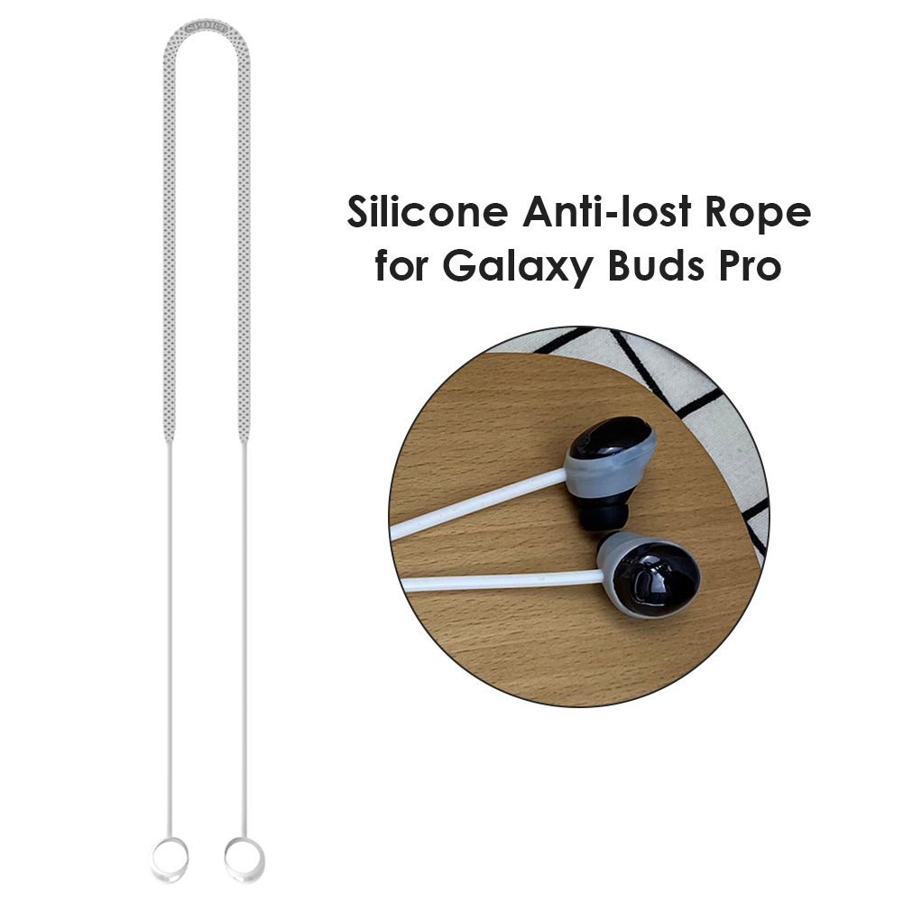 silicone anti perduto cinghia auricolari corda per il collo per SAMSUNG galassia mini cuffie pro senza fili cuffia cordino per collo corda corda corda
