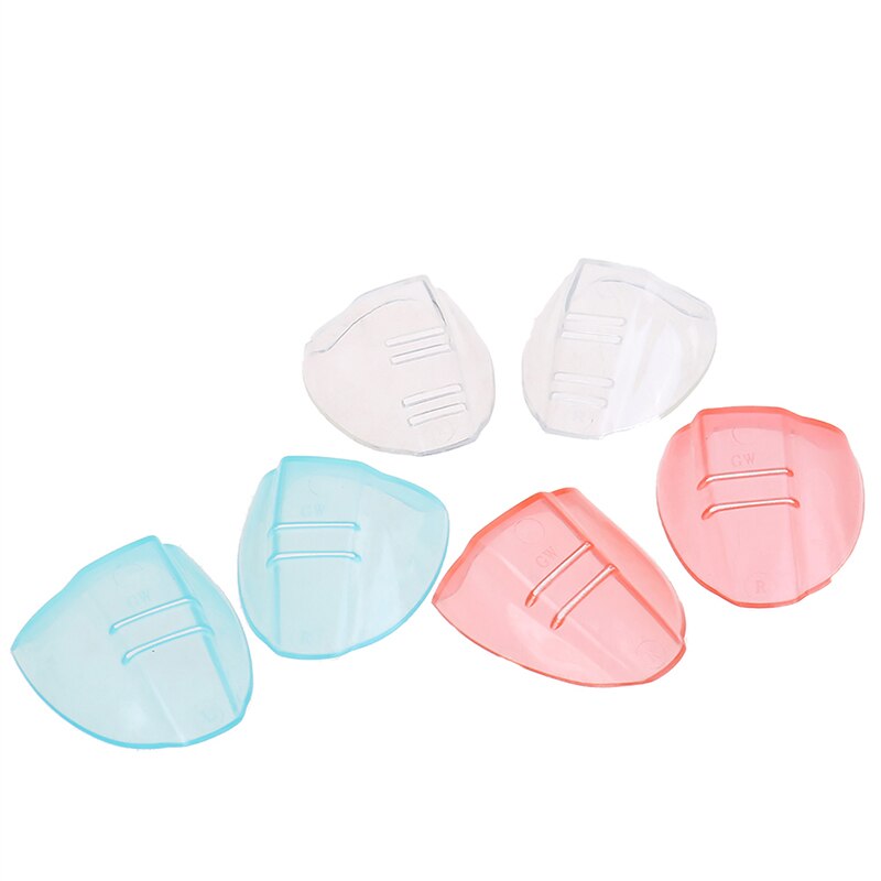 Cubiertas protectoras para gafas de seguridad, protectores laterales de poliuretano TPU, Protector lateral con solapa transparente, 1 par