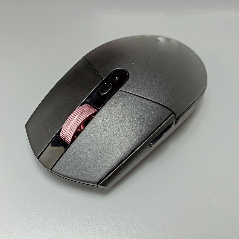 Polea de rueda de desplazamiento para ratón logitech G102 G304 G305, pieza de repuesto para ratón de videojuegos, negro y rosa
