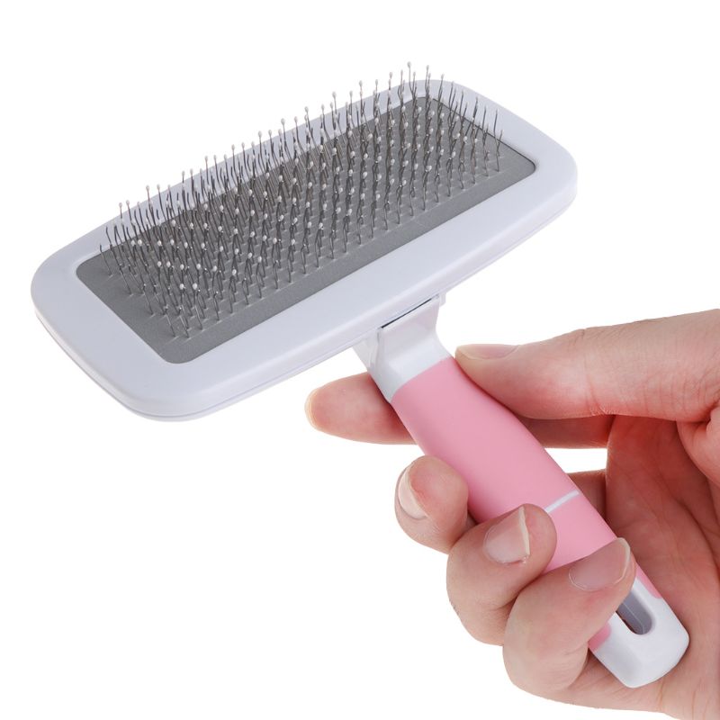 Cepillo de pelo con mango para mascotas, perros y gatos, cepillo de pelo para el cuidado de la piel, cepillo para cortar mascotas, productos económicos para mascotas, accesorios para perros