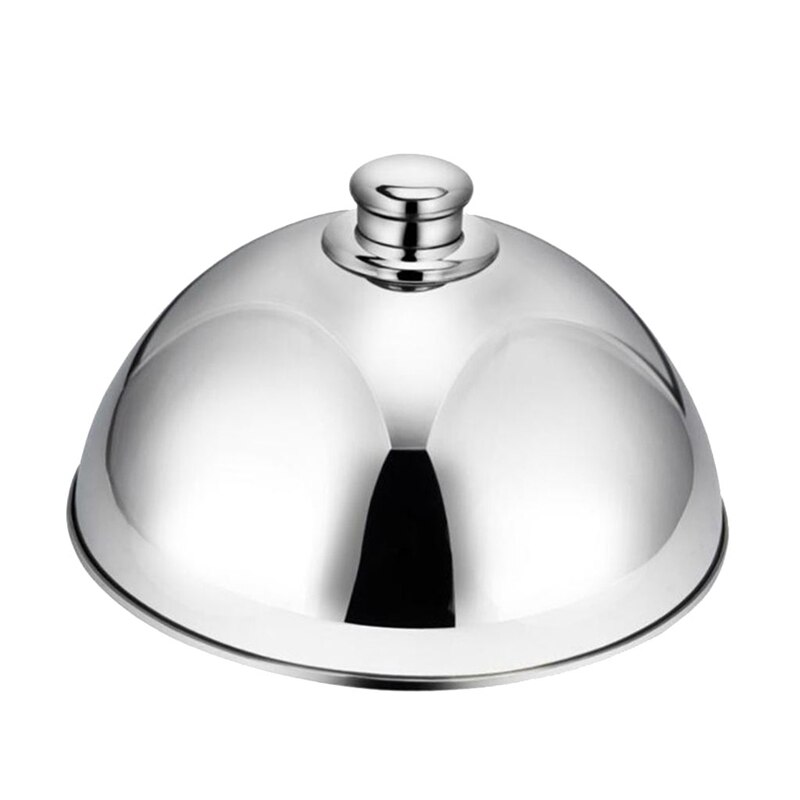 Stainless Steel Food Cover Cloche Plate Platter Domed Cover Serving Dish