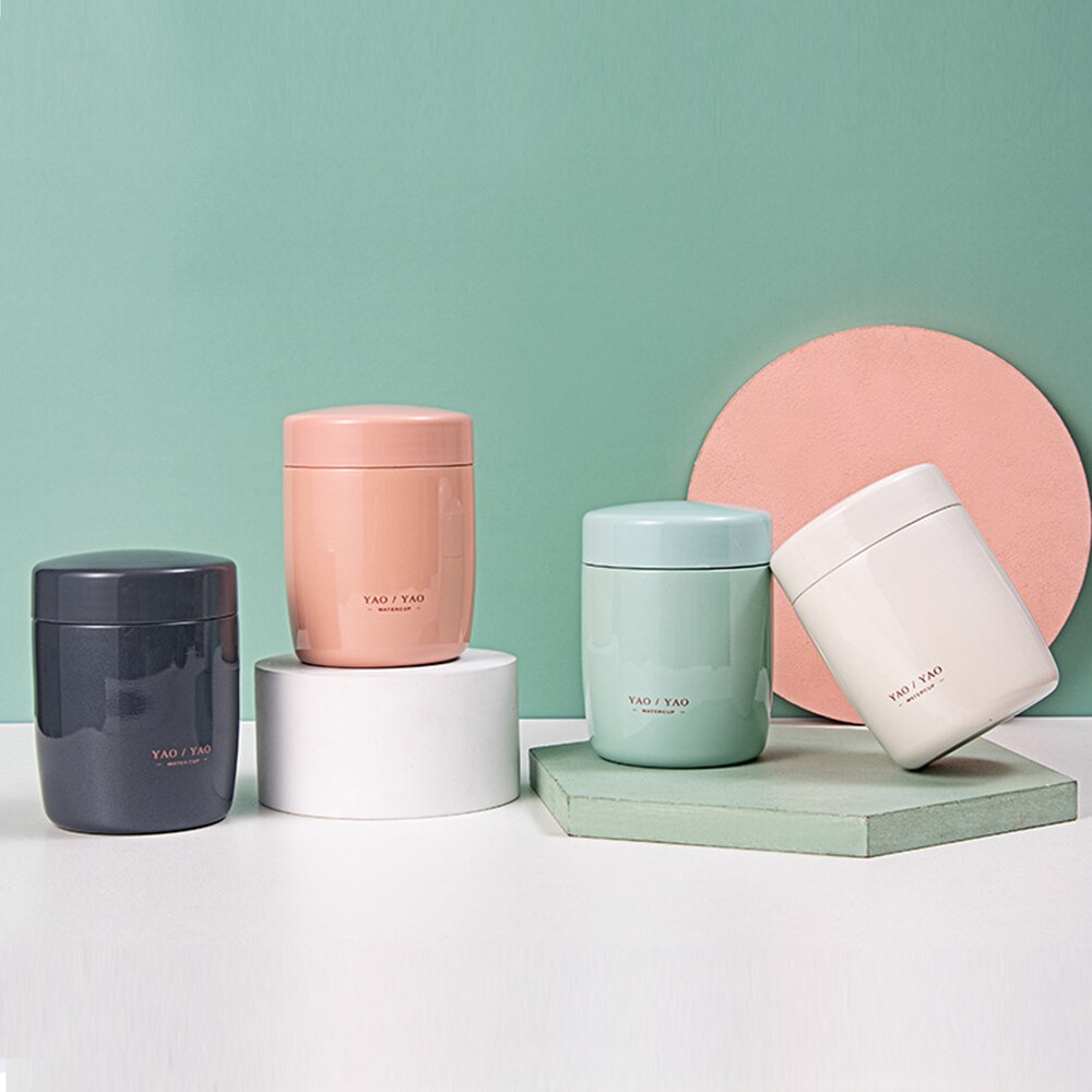 Mini bouteille Thermos de 260ML, boîte à déjeuner Portable en acier inoxydable, conteneurs de soupe, flacons sous vide, Thermocup pour enfants