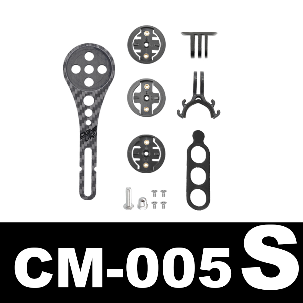 OG-EVKIN CM-005 Kohlenstoff Fiber Computer Montieren für Garmi/Bryton/Wahoo/Kamera/Licht Fahrrad Zubehör Fahrrad Lenker halterung: CM-005-S