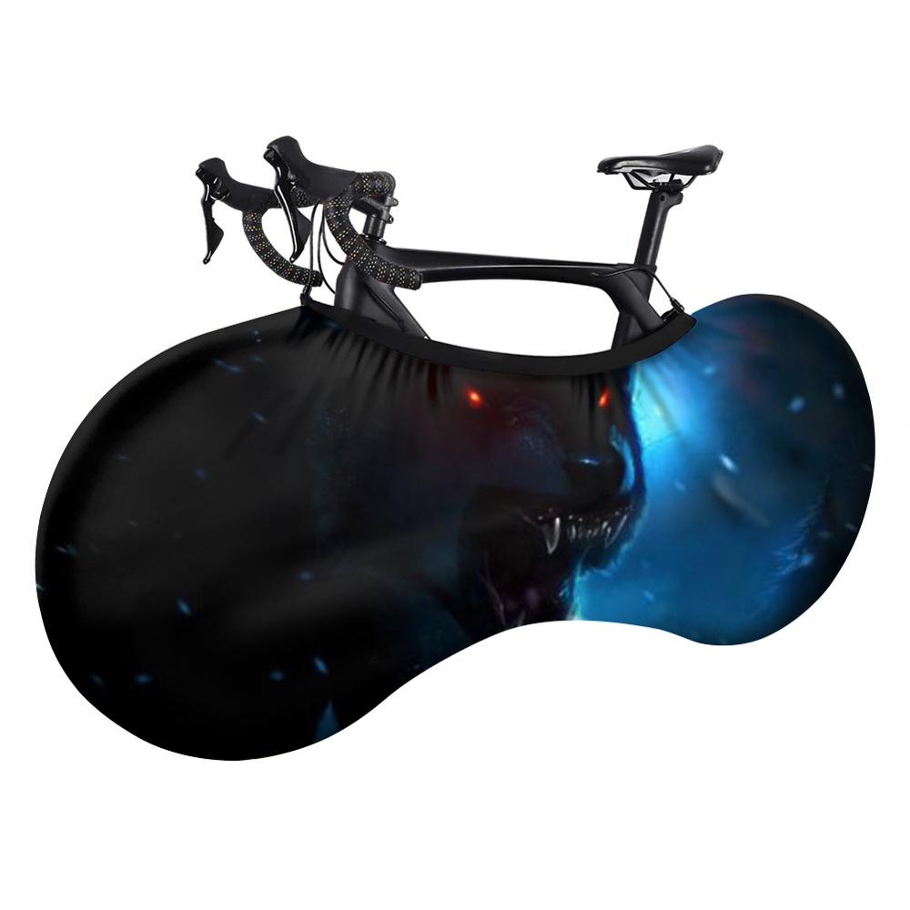 Cykelcover mtb landevejscykel støvbeskyttelsescover anti-støv hjul stelcover ridsesikker opbevaringstaske cykeltilbehør