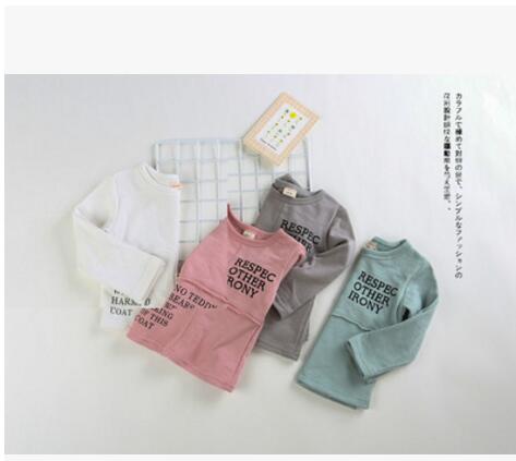 Lente Herfst Lange Mouwen T-shirt voor Meisjes Ster Jongens Shirts Kinderen Tops kinderen Sweatshirts Babykleding 0-3 T