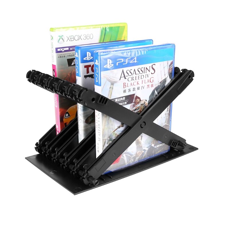 Game Disc Storage Shelf Rack Box Bracket Holder for PS4 PS5 DE X BOX Stand 45BA