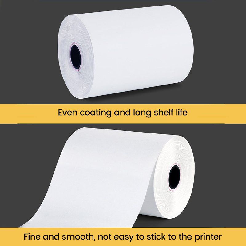 Mini-Druckerpapier, Thermopapier, Etikettenaufkleber, farbiges selbstklebendes Papier für drahtlosen Bluetooth-Foto-Tintenloser Drucker