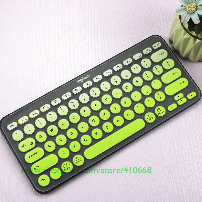 Weiche Silikon Tastatur Abdeckung Schutz Film Für logitech K380 K 380 Bluetooth tastatur multi-gerät mechanische Haut Schutz