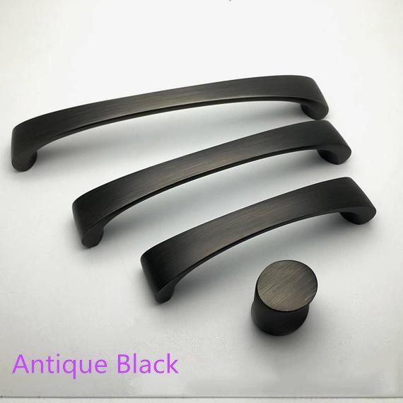 3.75 " 5 '' 6.3 '' antikk kobber bronse skuff trekker knotter svart kommode håndtak børstet nikkel kjøkken skap dørhåndtak knott