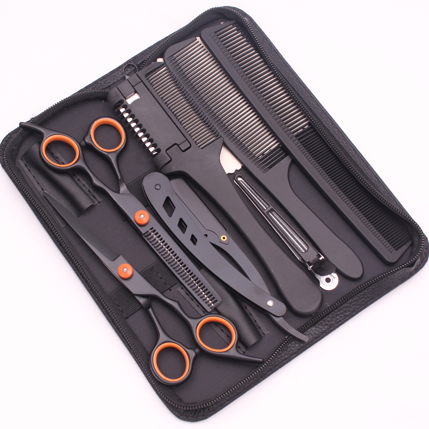 6,0 '' inch haarschaar Professionele knipschaar Dunner kappers Kapselset Salon Kapper en thuis Japans staal 1001