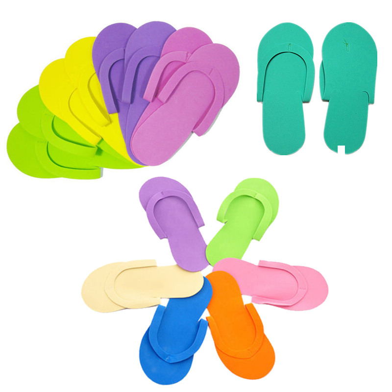 36 Pair Disposable Foam Slippers Foam Pedicure Slippper for Salon Spa Pedicure Flip Flop Tools Spa Pedicure Sandals: Default Title
