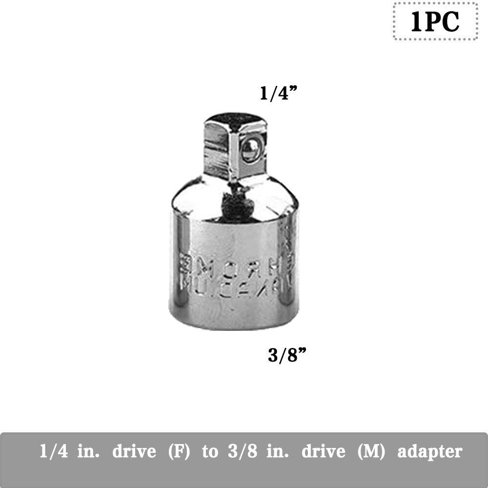 1pc 1/4 3/8 1/2 Socket Ratchet Converter Adapter Reducer Air Impact Craftsman Socket Wrench Adapter Repair Tools: B1