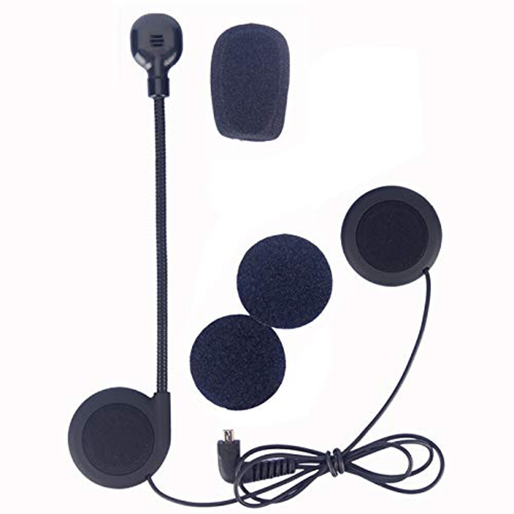 Freedconn hörlurar hård kabel headset tillbehör för motorcykelhjälm bluetooth intercom intercom för tcom fdcvb och colo