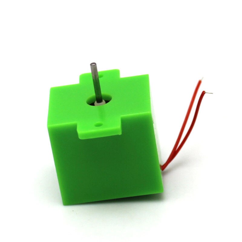 Vierkante Shell Wind Generator Diy Model Motor Mini Dc Motor