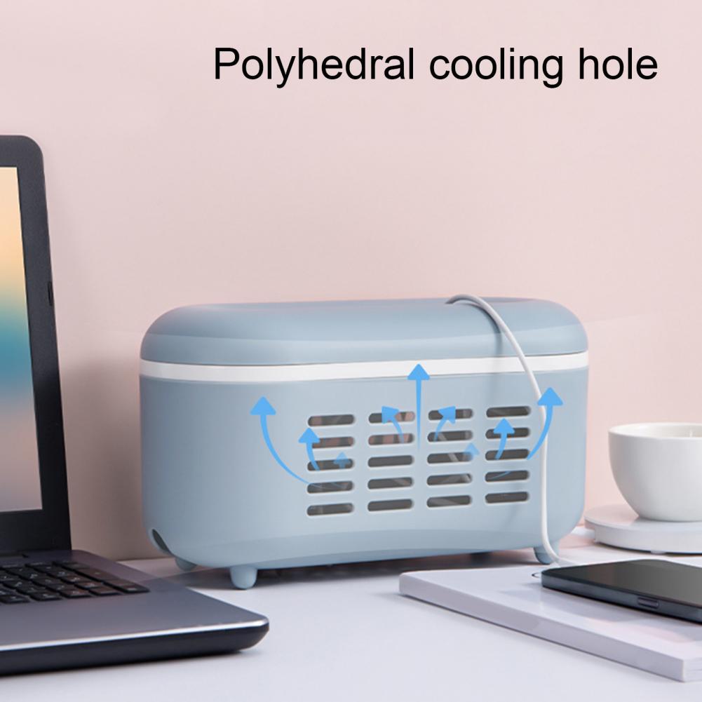 Plastic Praktische Afgeronde Oppervlak Kabel Houders Verse Kleur Draad Hider Case Stofdicht Voor Dagelijks Leven