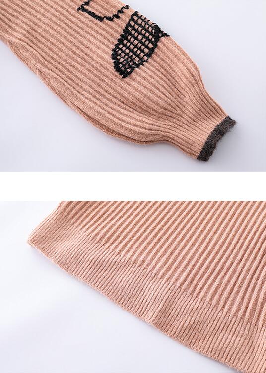 Filles adolescentes doux pull 4-14 ans filles chaudes Boutique haut vêtements enfants printemps automne vêtements d'hiver chandails enfants vêtements