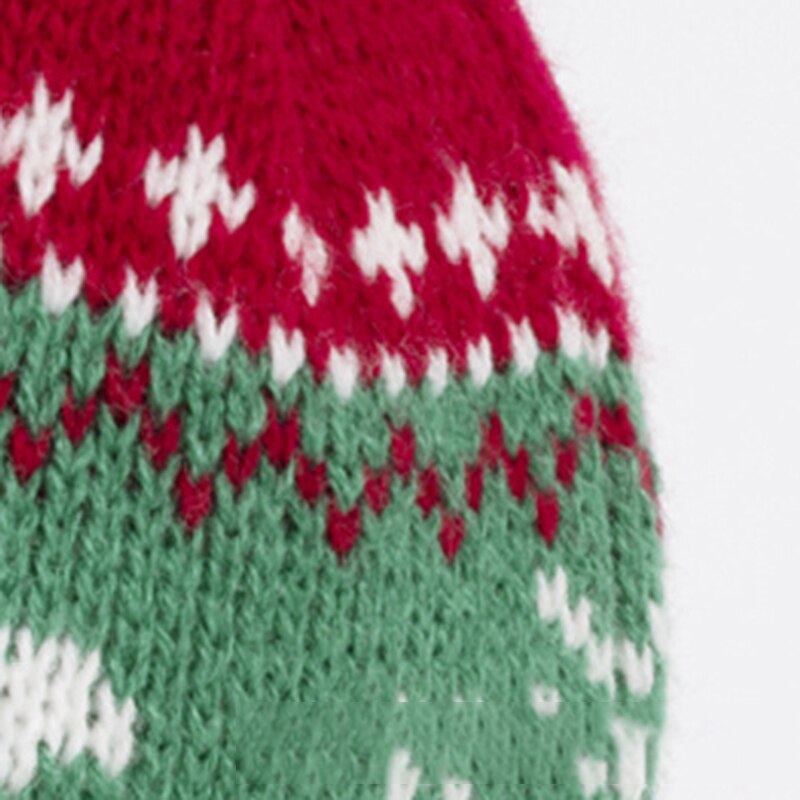Chapeau avec oreillettes de noël pour enfants, bonnet d'hiver épaissi en tricot , accessoires pour bébés, garçons et filles