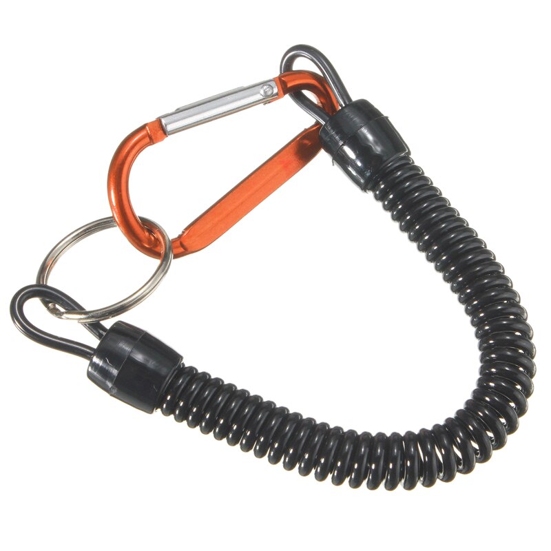 Cordones de pesca cuerdas de navegación Kayak Camping pinzas seguras Lip Grips aparejos herramientas de pesca accesorio de pesca mosquetón