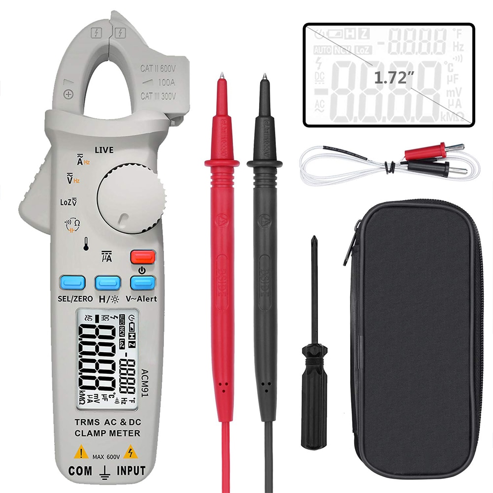 ACM91 Digital Multimeter Digital Multi Tester Voltmeter Ammeter Ohmmeter AC/DC Ohm Volt Amp And Diode Voltage Tester Meter