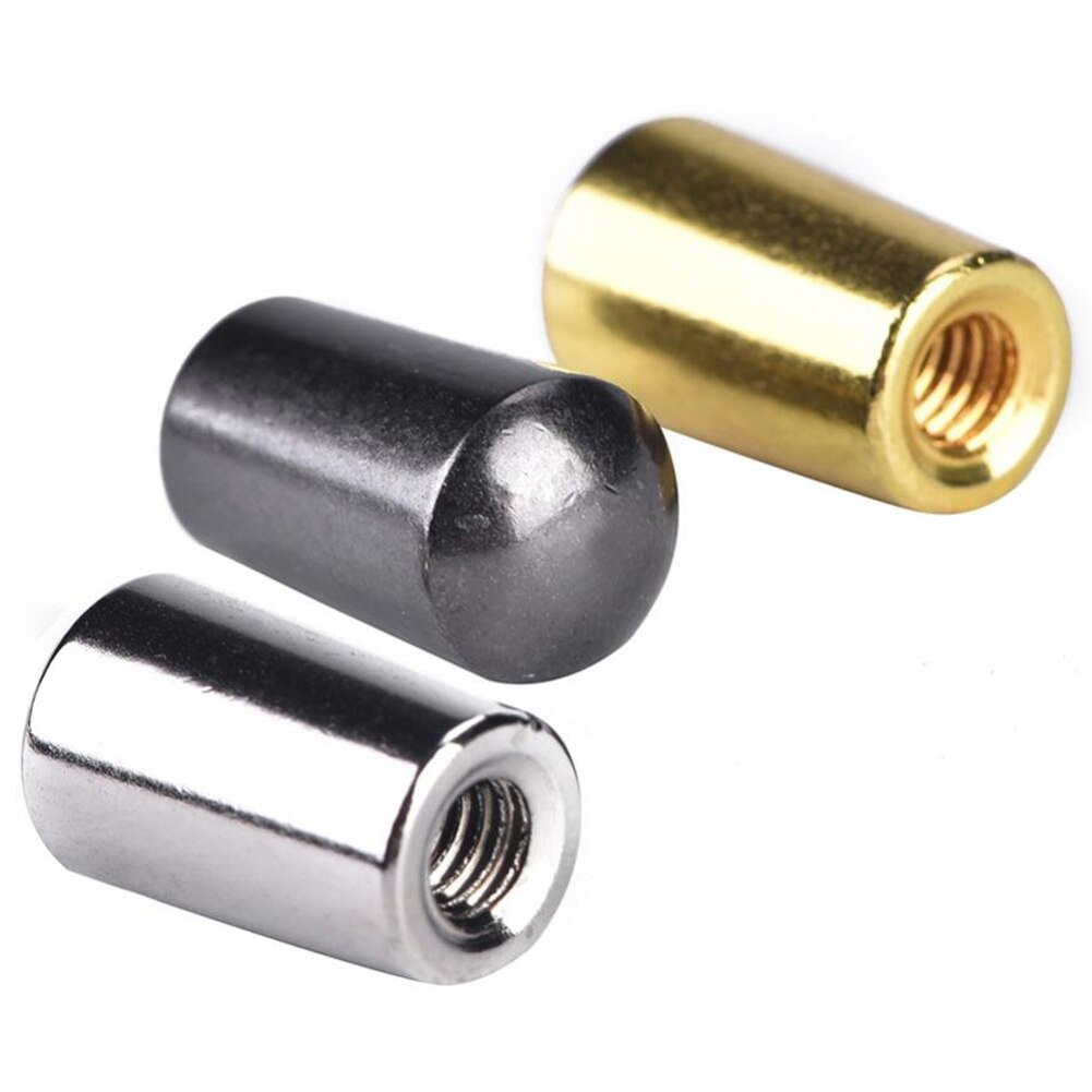 3Pcs 13mm Brass Guitar Switch Tip 3 Way Toggle Switch Knob Tip Cap Copper For Lp Epi Electric Guitar Parts Replacemen