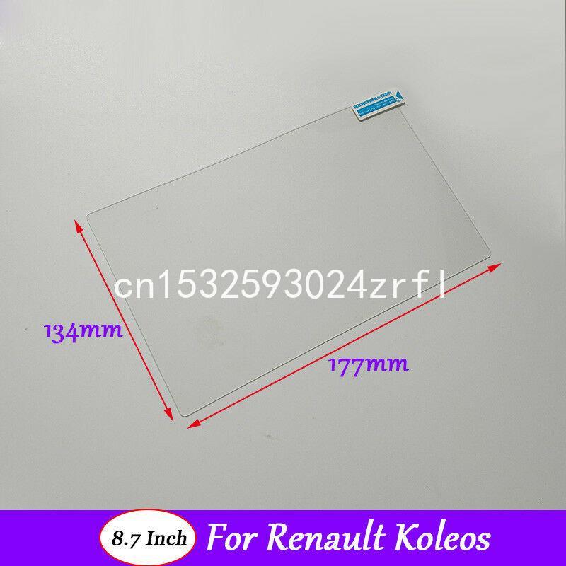 Accesorios internos para Renault Koleos para pantalla de navegación GPS, cristal HD, película protectora transparente