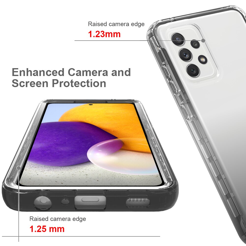 Funda transparente de cuerpo completo para Samsung Galaxy A52, 5G, a prueba de golpes, TPU, Flexible, 360