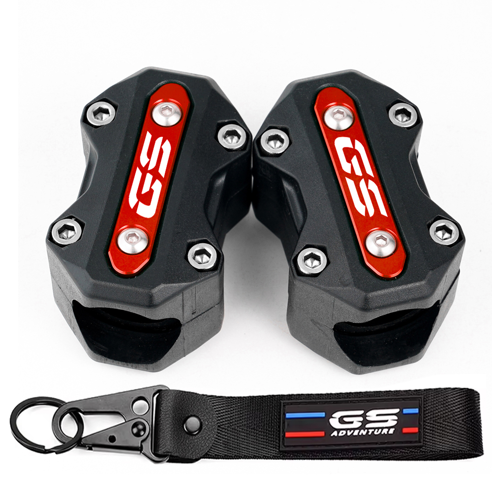 Para bmw r1250gs r1200gs f850gs f750gs f650gs g310gs r1300gs f900gs f800gs motor pára-choques proteção contra acidentes gs 850 750 1250 1200: Cinza escuro