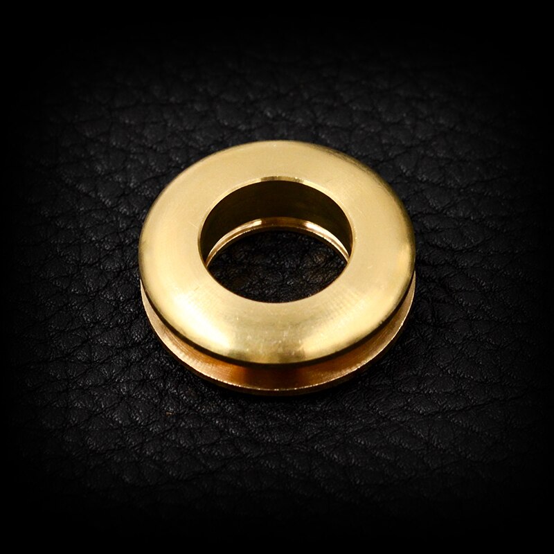 2 stuks Massief Messing Arc Oogje wasmachine grommets Stud Klinknagel Schroef Terug voor Handgemaakte DIY Lederen Tas Kledingstuk Accessoires 10 12 15mm