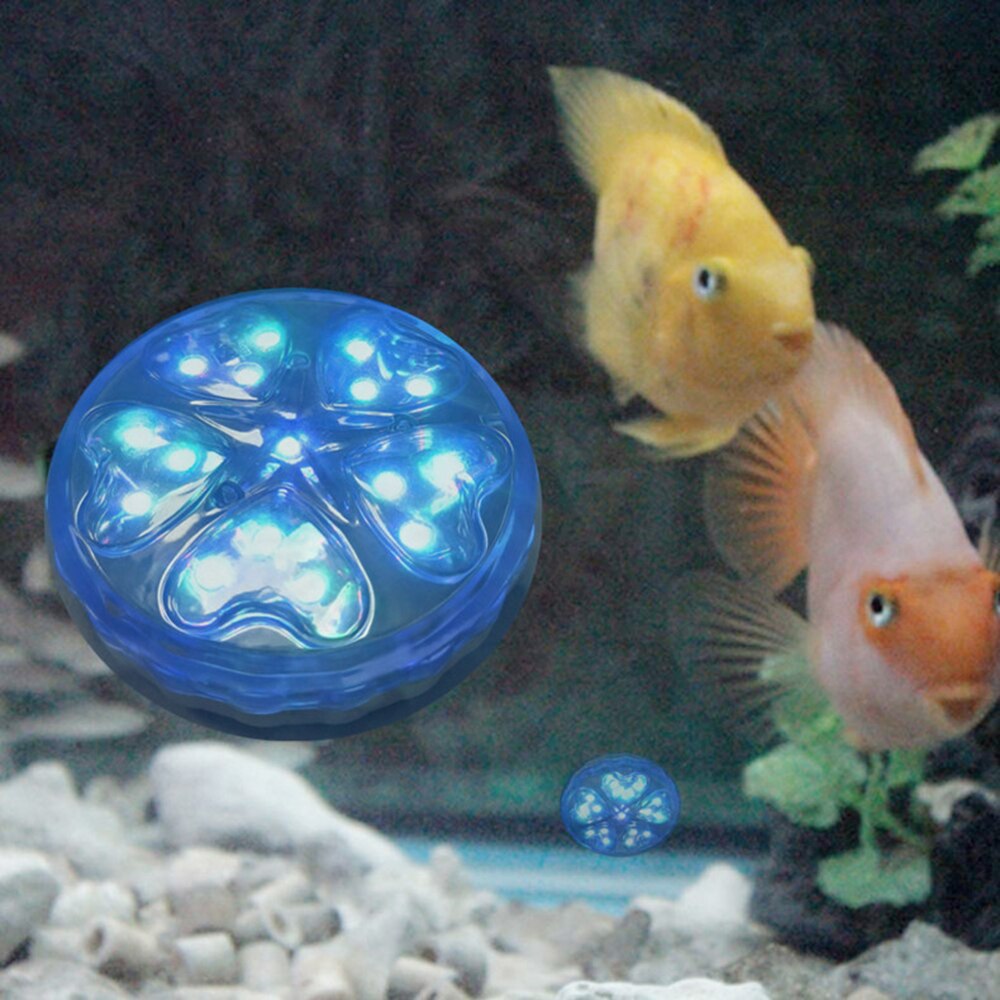 Dimmable LED RGBW Submersible Light With IR Remote Control Swimming Pool Light Underwater IP68 Tea Night Light for Pond