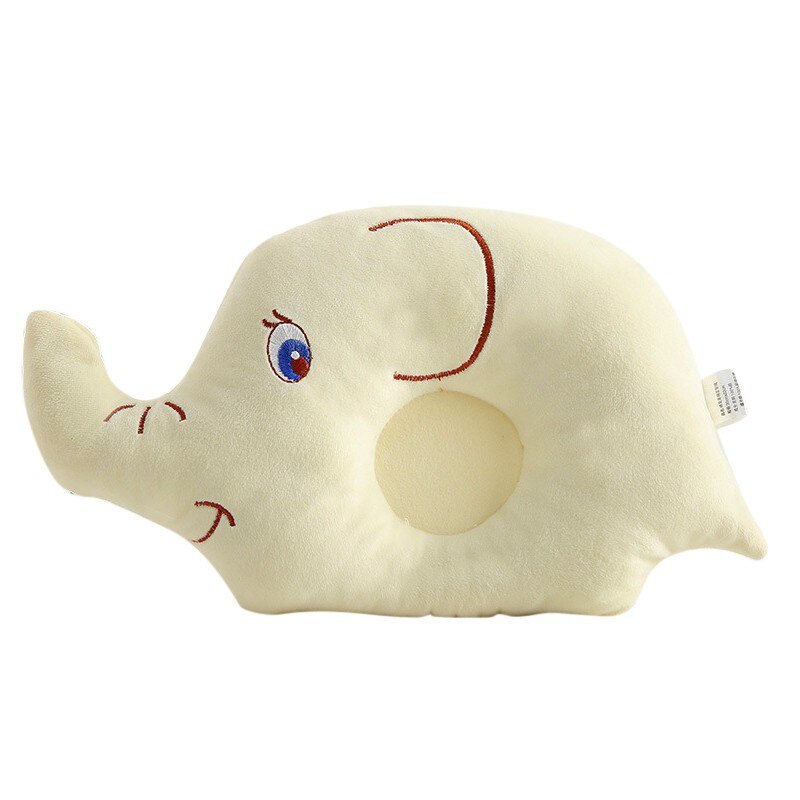 Baby Jongens Meisjes Vormgeven Kussen Platte Kop Slapen Standsteller Ondersteuning Kussen Voorkomen Olifant Styling Kussen