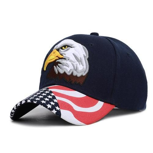 ajustable 1 Uds gorra deportiva para exterior Unisex bandera de EE. UU. Gorra de béisbol patrón de águila Casual sol Golf gorra de camionero perfecto: 10