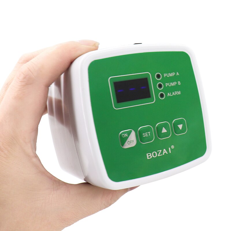 Smart Watering Sprayer Irrigation Potted Garden Plants Double Pump Intelligent Controller Timer Automatic Drip Sprinkler System