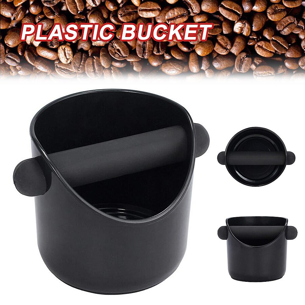 Coffee Grind Knock Box Espresso Grounds Container Anti Slip Coffee Grind Dump Bin Espresso Grounds Container Coffee Tool