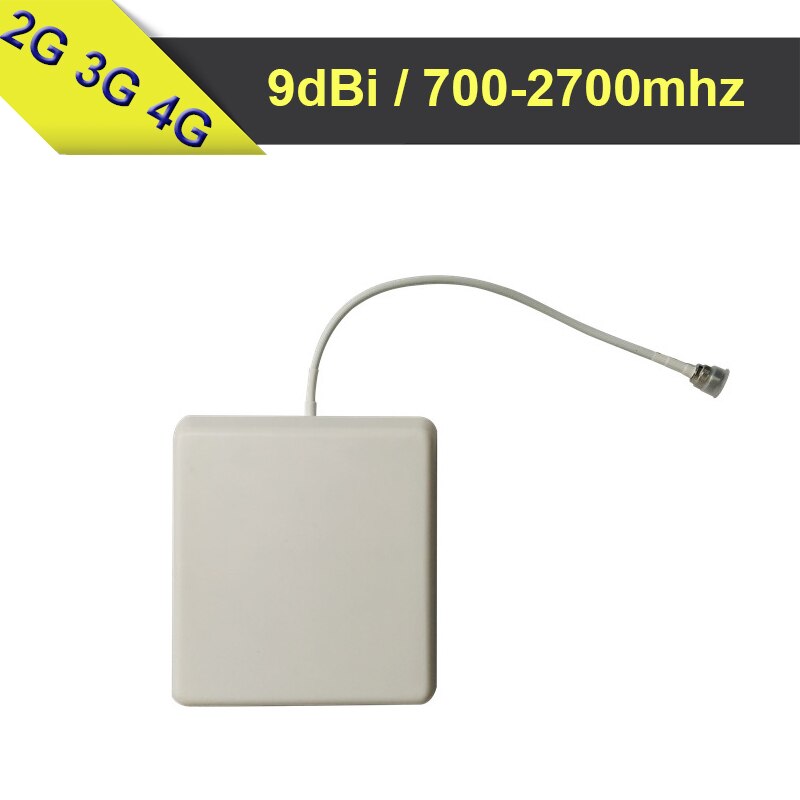 700Mhz-2700Hz Gsm 2G 3G 4G Lte Mobiele Telefoon Antenne N Type 9dBi Gain indoor Panel Interne Mobiel Antenne Voor Signaal Booster