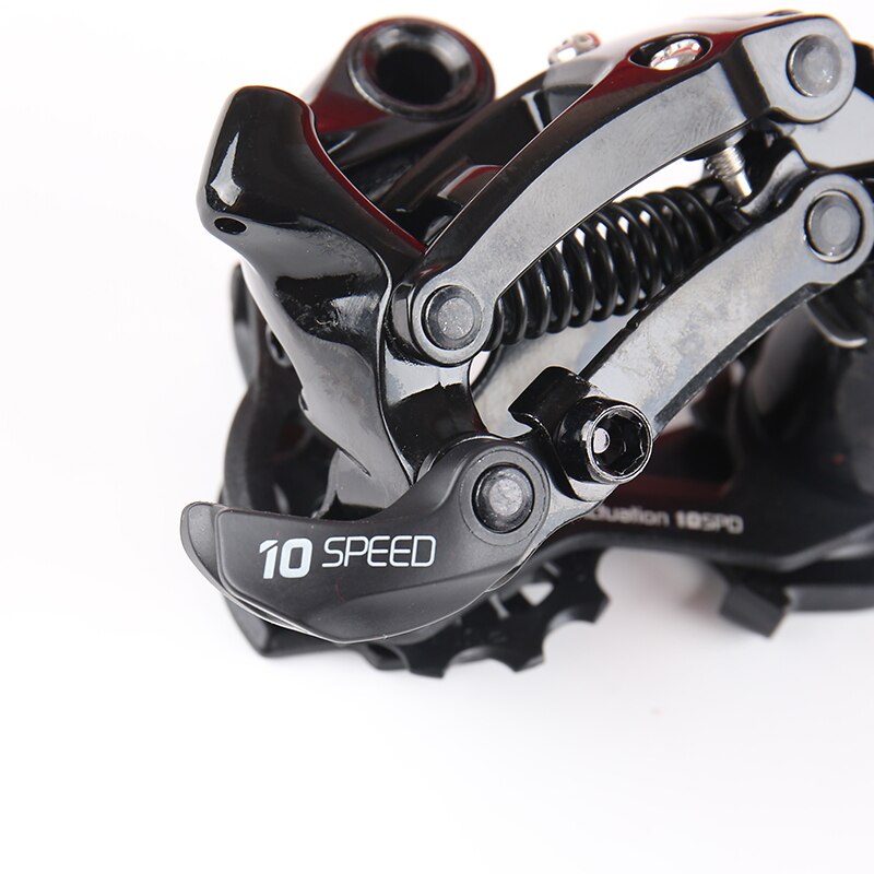 Dérailleur Arrière SRAM Rouge - 10 Vitesses, Cage Courte - Noir/argent - Neuf