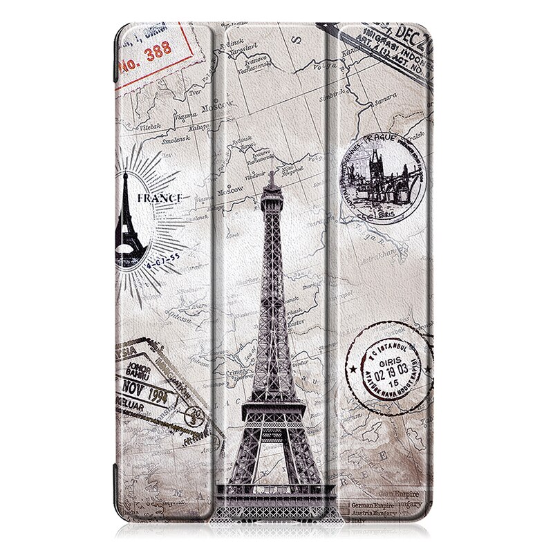 Case for Samsung Galaxy Tab A 10.1 Model SM-T510 SM-T515 SM T510 T515 Cover Funda Slim Flip Stand Magnetic Table Case: CY-T510.FGTT