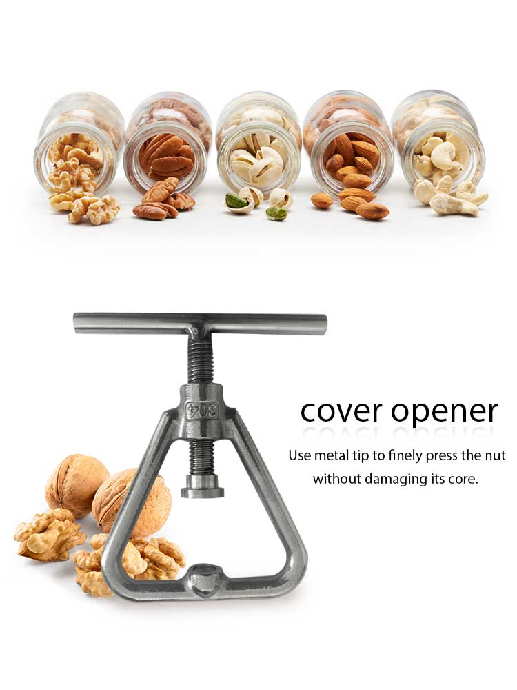 Nut-Opener Manual Nut Shell Breaking Machine Walnut Cracker Stainless Steel Pecan Cracker Nutcracker Tool For Nut Processing