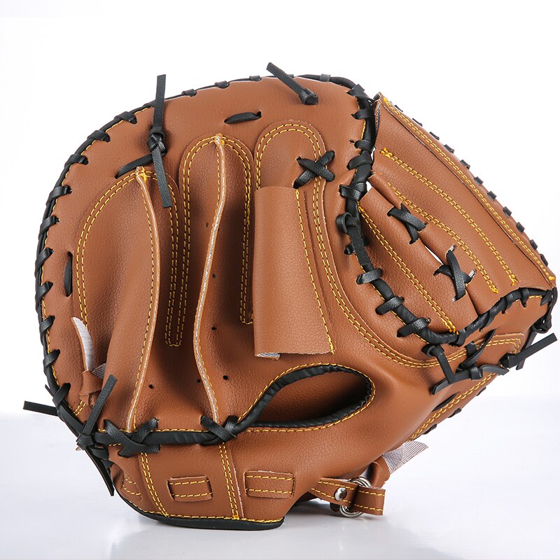 Training Lederen Honkbal Handschoen Kids Mannen Catcher Softbal Honkbal Handschoen Volwassen Honkbal Apparatuur Honkbal Handschoenen BG50BB: MULTI