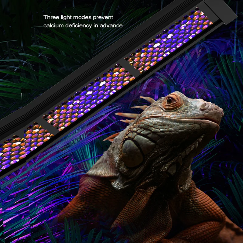 UVA + UVB Reptile spectre complet UVB LED lumières tortues lézards bain de soleil lampe thermique 4 W/8 W Reptiles luminaire Vivarium éclairage