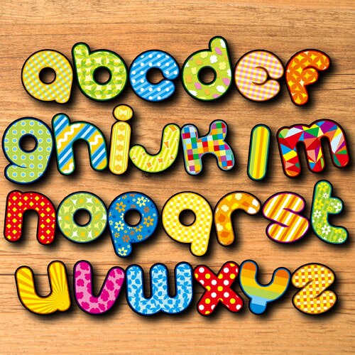 Magnetic Letters Lowercase and Numbers for Children Alphabet Fridge Refrigerator Magnets Whiteboard Magnetic Sticker for Kids