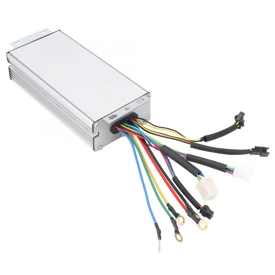 Borstelloze Elektrische Fiets Motor Controller 24/36/48/60/70V 250/350/500 /1000/1500W E-bike Controller Elektrische Fiets Accessoire