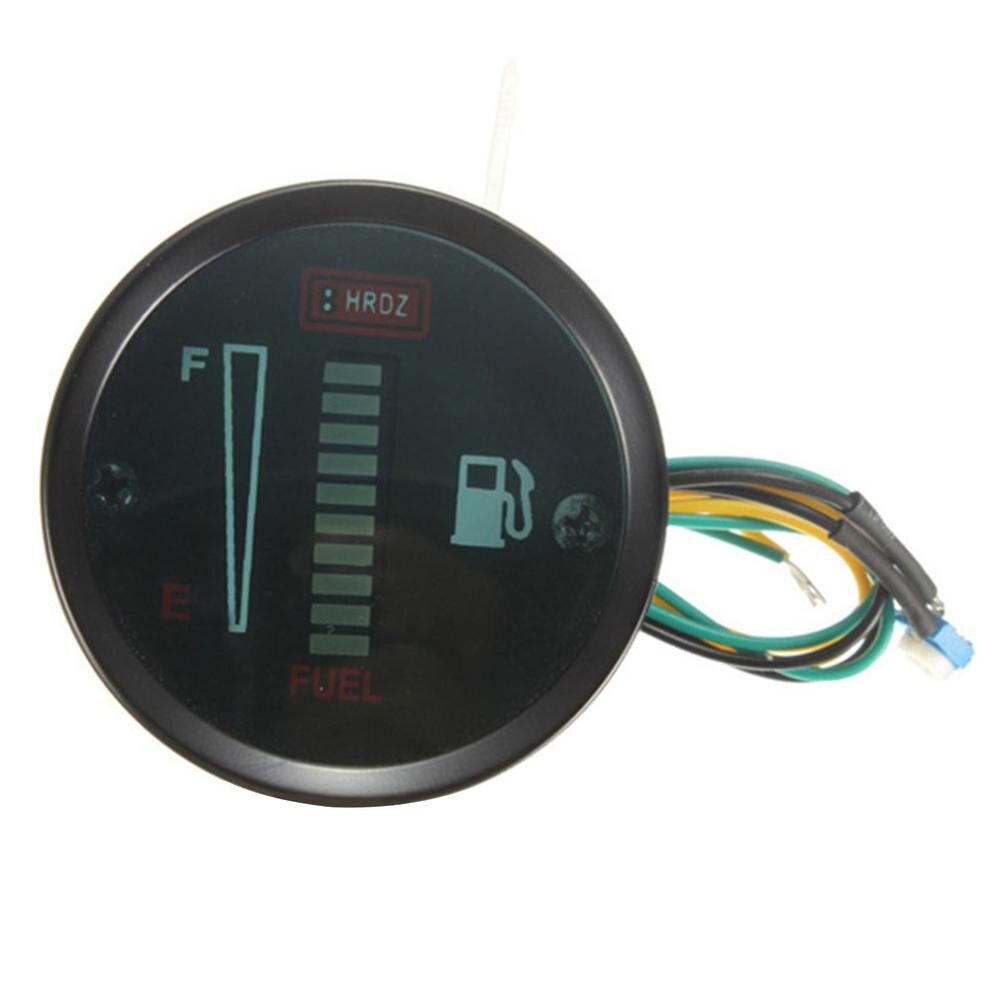 Car And Motorcycle Modified Instrument 52Mm2 Inch Fuel Gauge 12V Led Fuel Gauge Fuel Gauge 12V Led Fuel Gauge