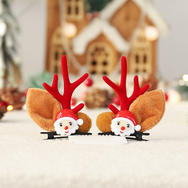 Cute Antlers Dog Cat Kid Hari Accessories Christmas Supplies for Pets Girls Santa Claus Puppy Mascotas Hairpin Hearwear: 15