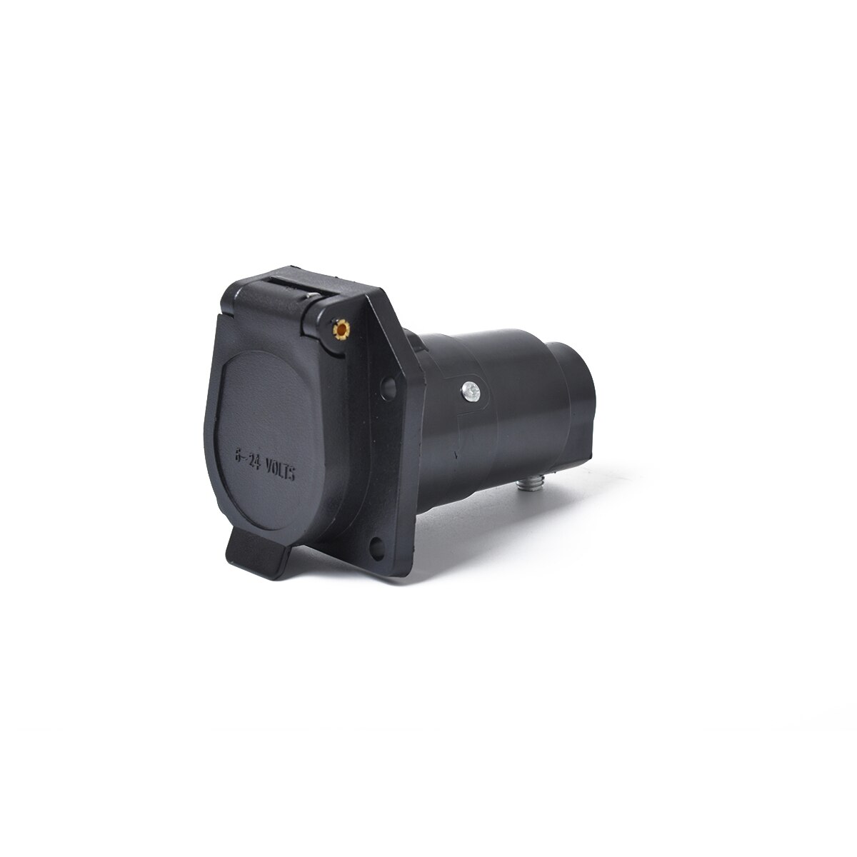 2pcs 7-Pin 12V RV Wiring Adapter Adapter Connector Plug Socket For Trailer RV Semitrailers Boat Caravans Automobiles