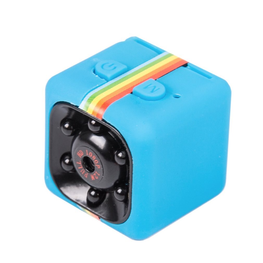 Mini Camera HD 960 P/1080 P Sensor Nachtzicht Camcorder Motion DVR Micro Camera Sport DV Video Kleine camera Cam: Blauw