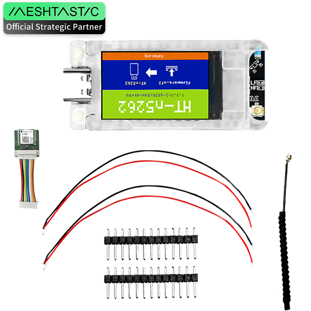 Meshtastic Tracker Heltec T114 V2 Nordic nRF52840 SX1262 LoRaWAN LoRa Arduino Positioning Devboard Low Power BLE WiFi: Khaki / Bundle 5